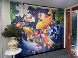 tranh 3D dán tường