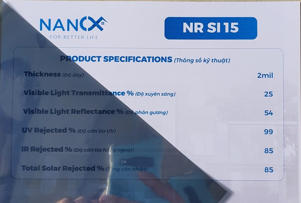 mã phim nano tech NR SI15