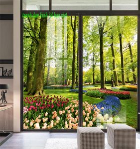 Tranh 3D dán trang trí