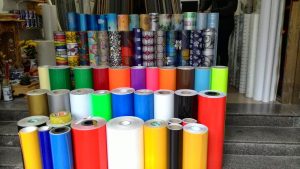 mẫu decal mờ vách ngăn