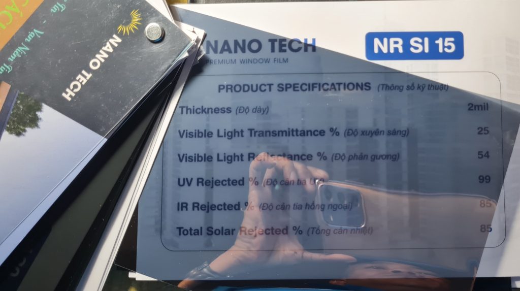 mã phim nano tech NR SI 15
