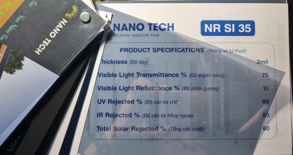 Mã phim NR SI 35 Nano Tech