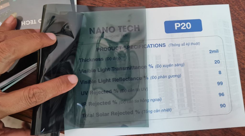 phim dán cửa trước