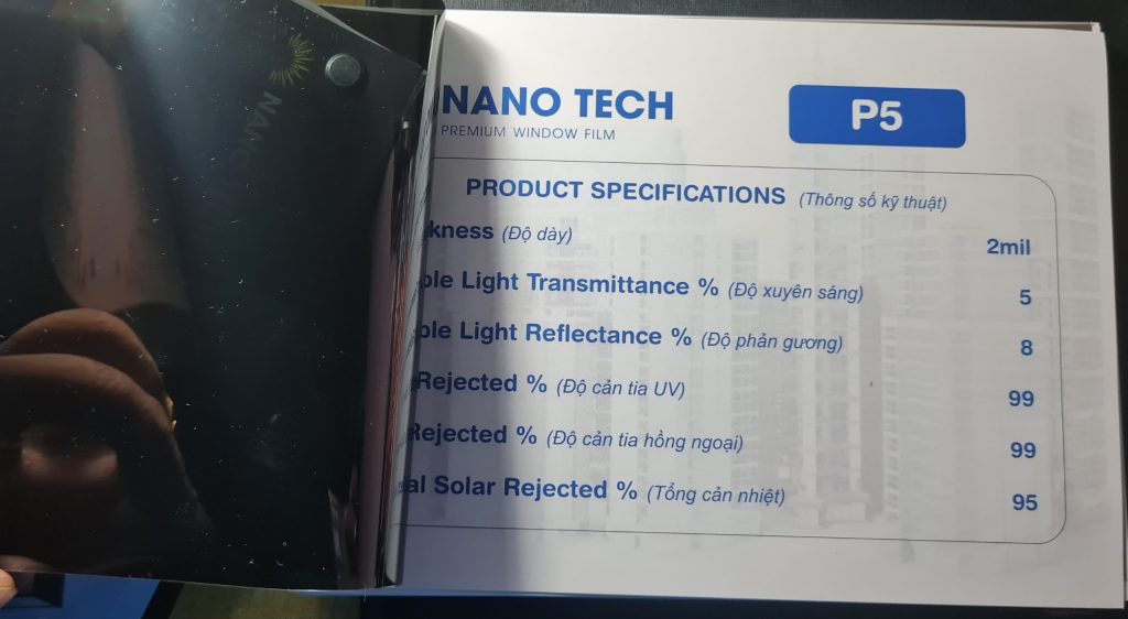 phim dán cửa sau