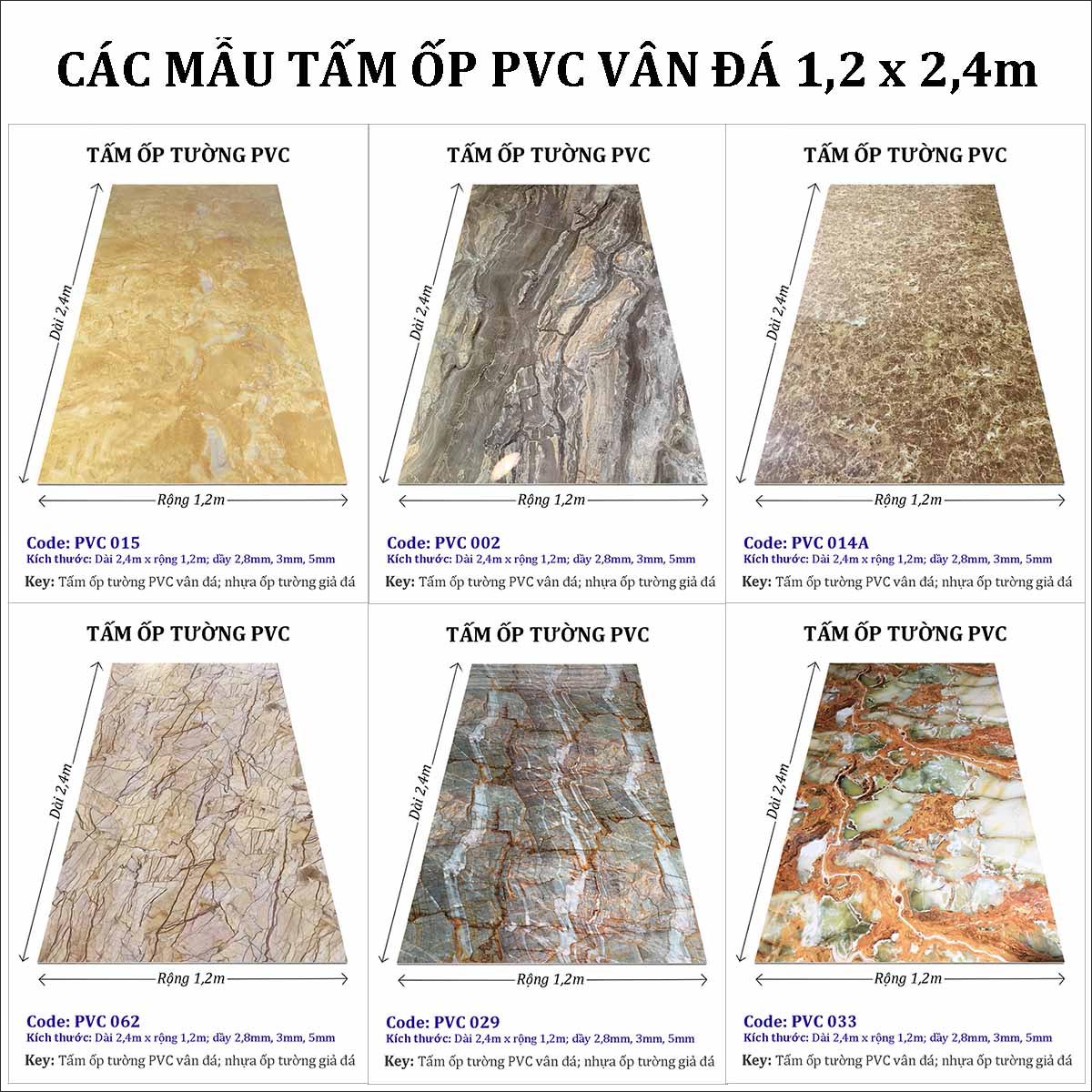 TẤM ỐP PVC
