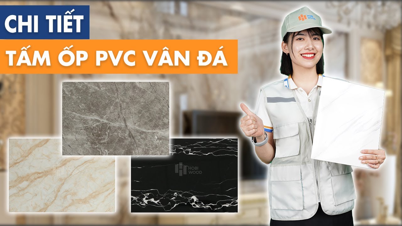 TẤM ỐP PVC DÁN TƯỜNG