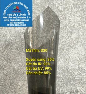 PHÂN PHỐI PHIM CÁCH NHIỆT